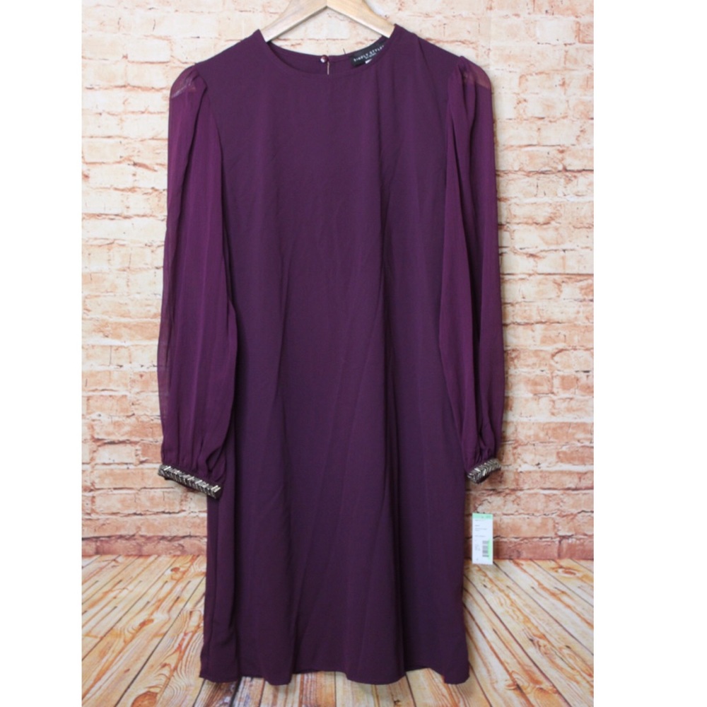 Simply Styled | Sheath Purple Plum Dress